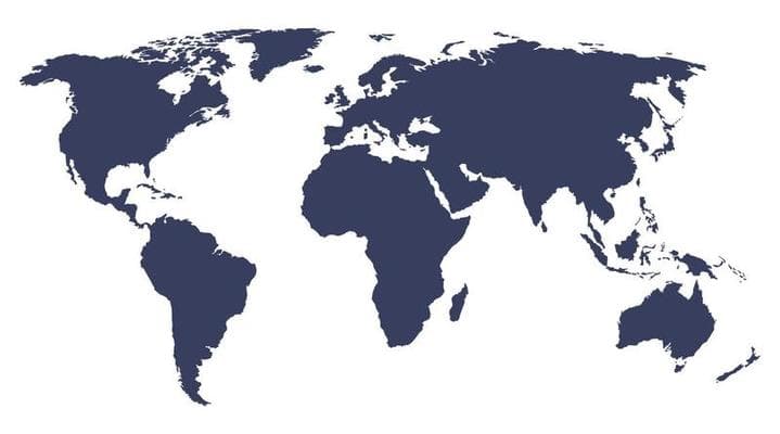 Map of verified clock-in locations